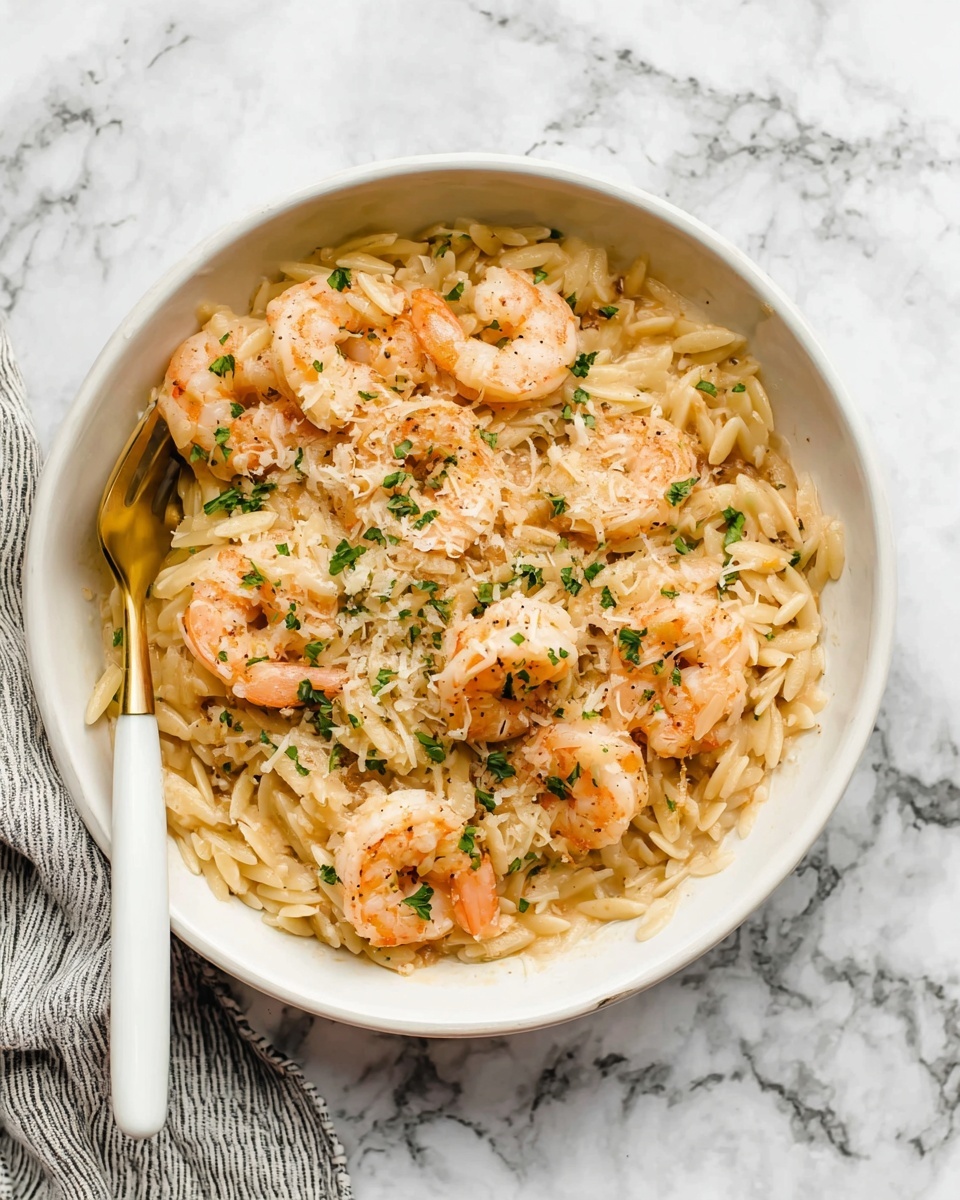 Shrimp Scampi Orzo Recipe - Recipe Image