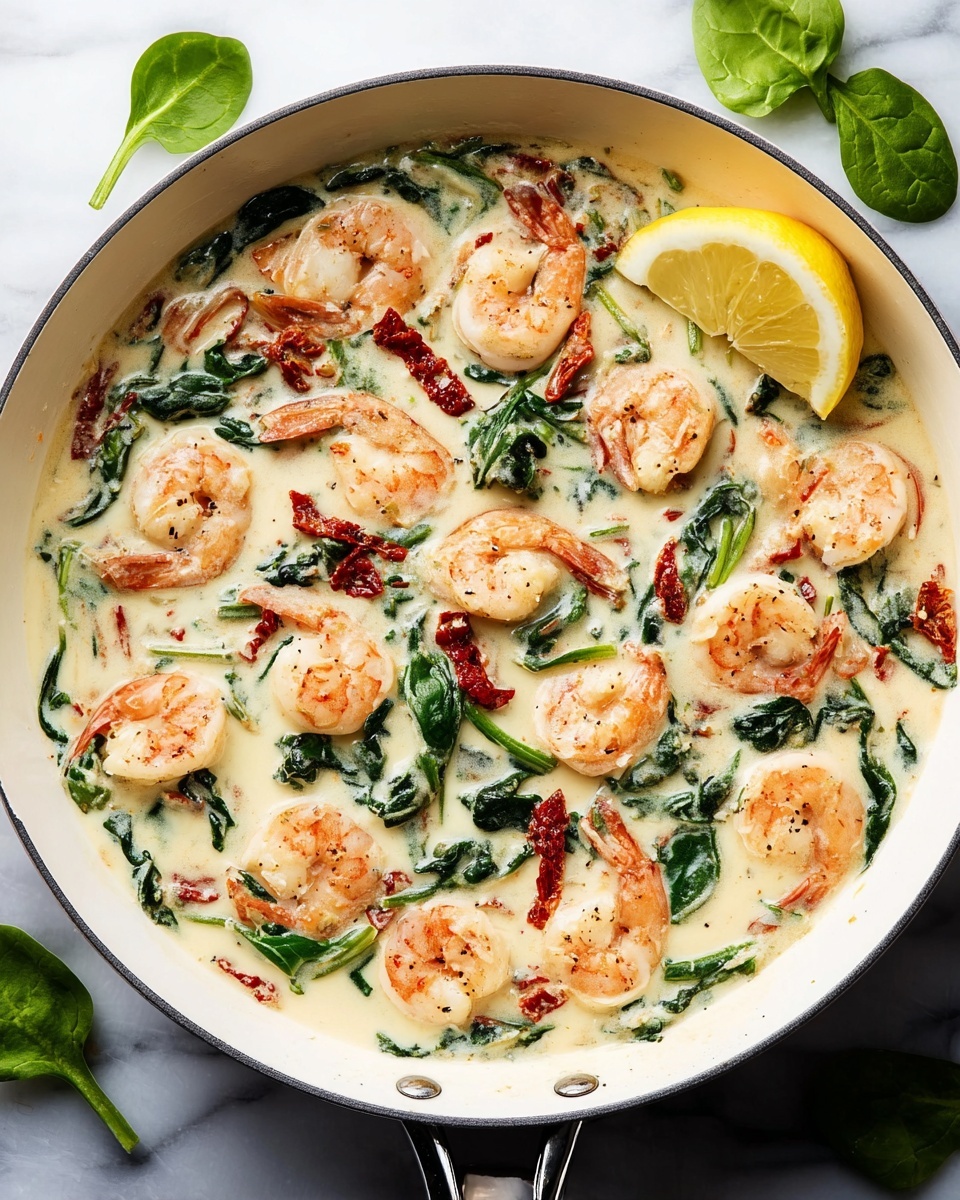 Creamy Tuscan Shrimp Recipe - Recipe Image