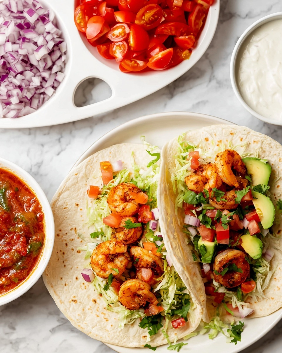 Easy Shrimp Tacos Recipe - Recipe Image