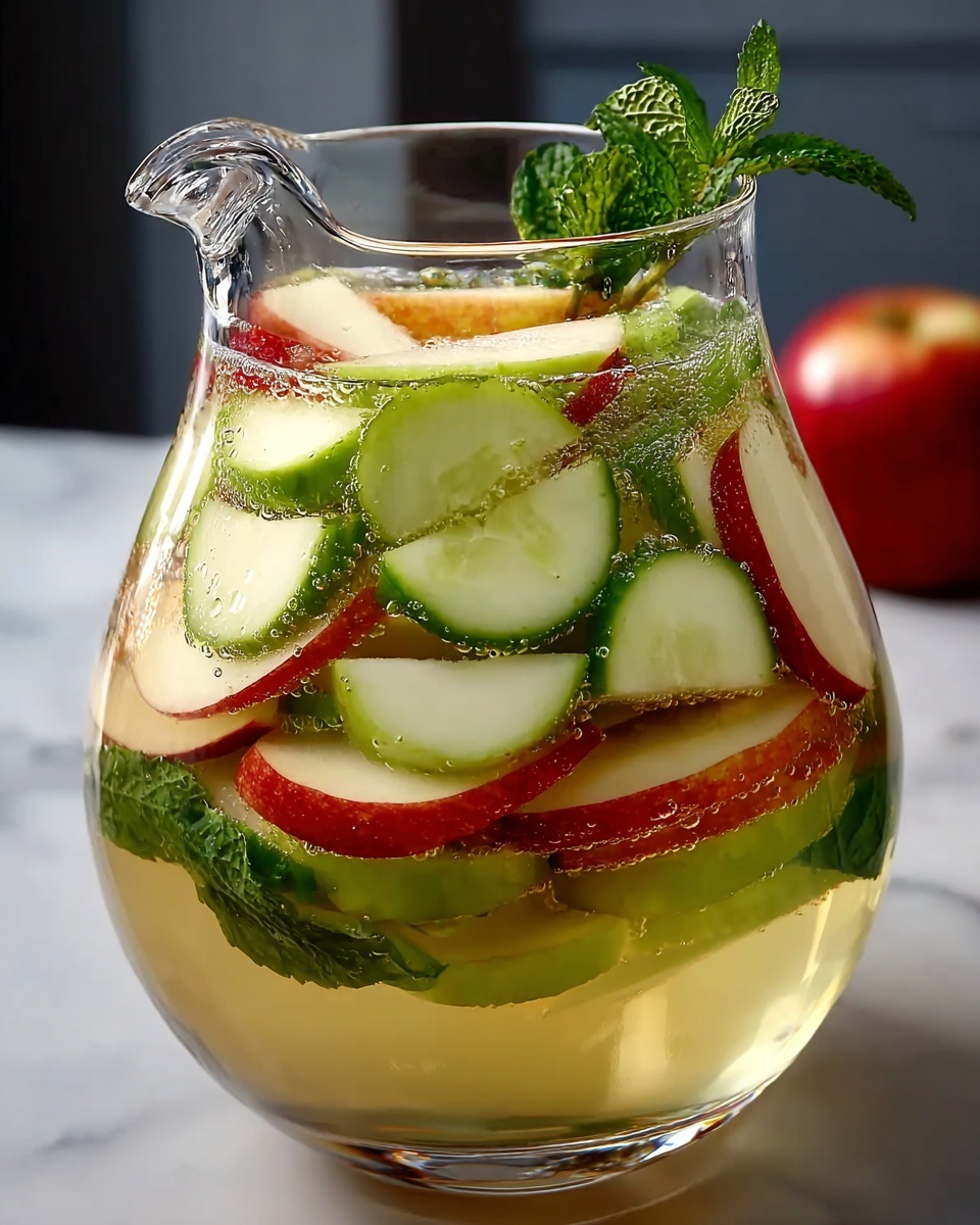 Olive Garden Green Apple Sangria: A Refreshing Fruity Drink Recipe - Recipe Image