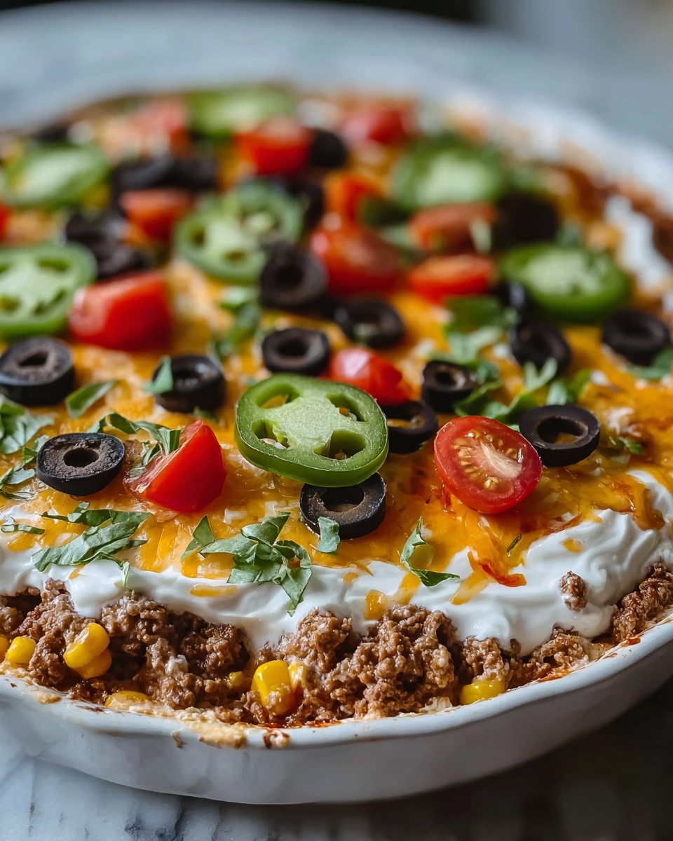 Delicious Low Carb Taco Casserole for Easy Keto Dinners Recipe - Recipe Image
