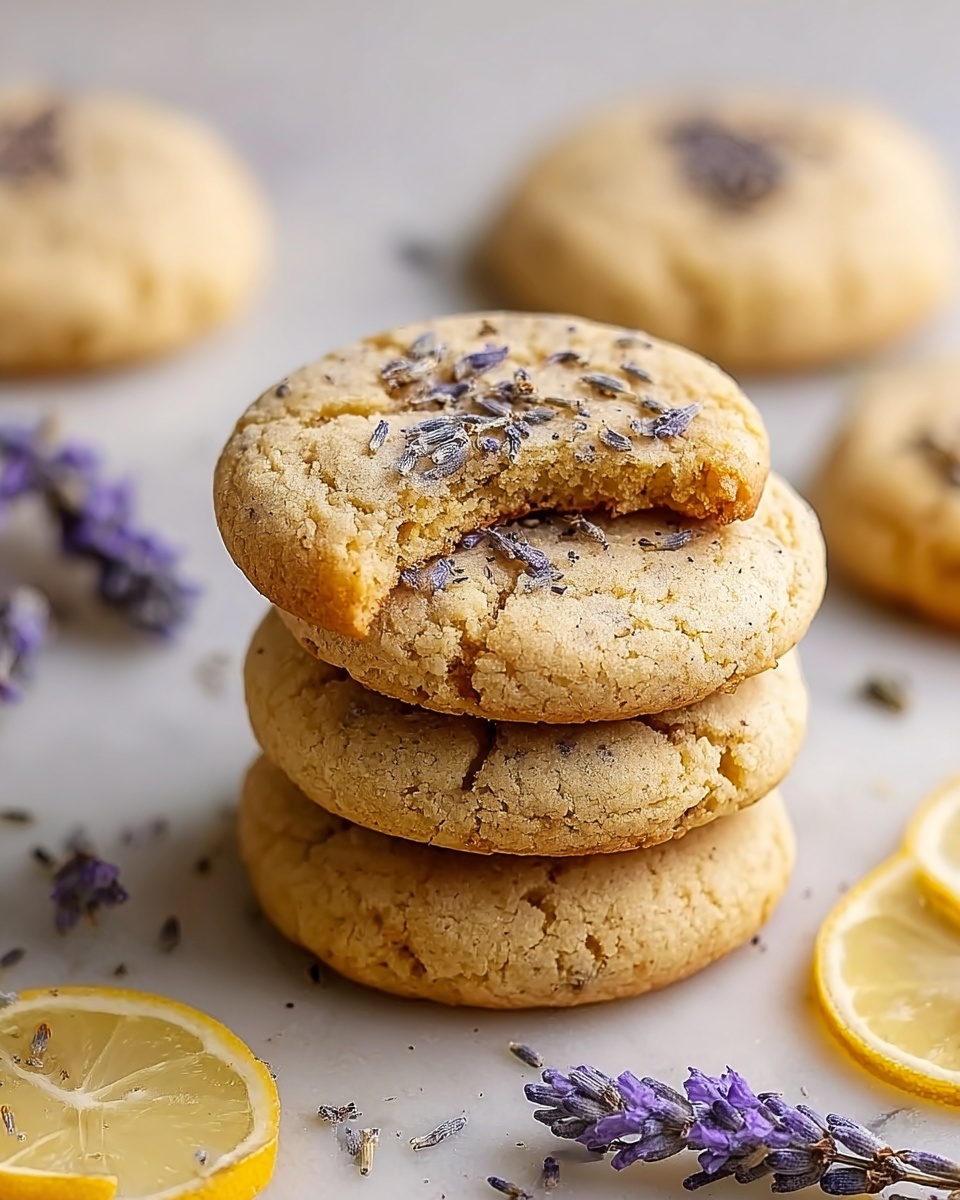 Irresistibly Elegant Lemon Lavender Cookies Recipe - Recipe Image