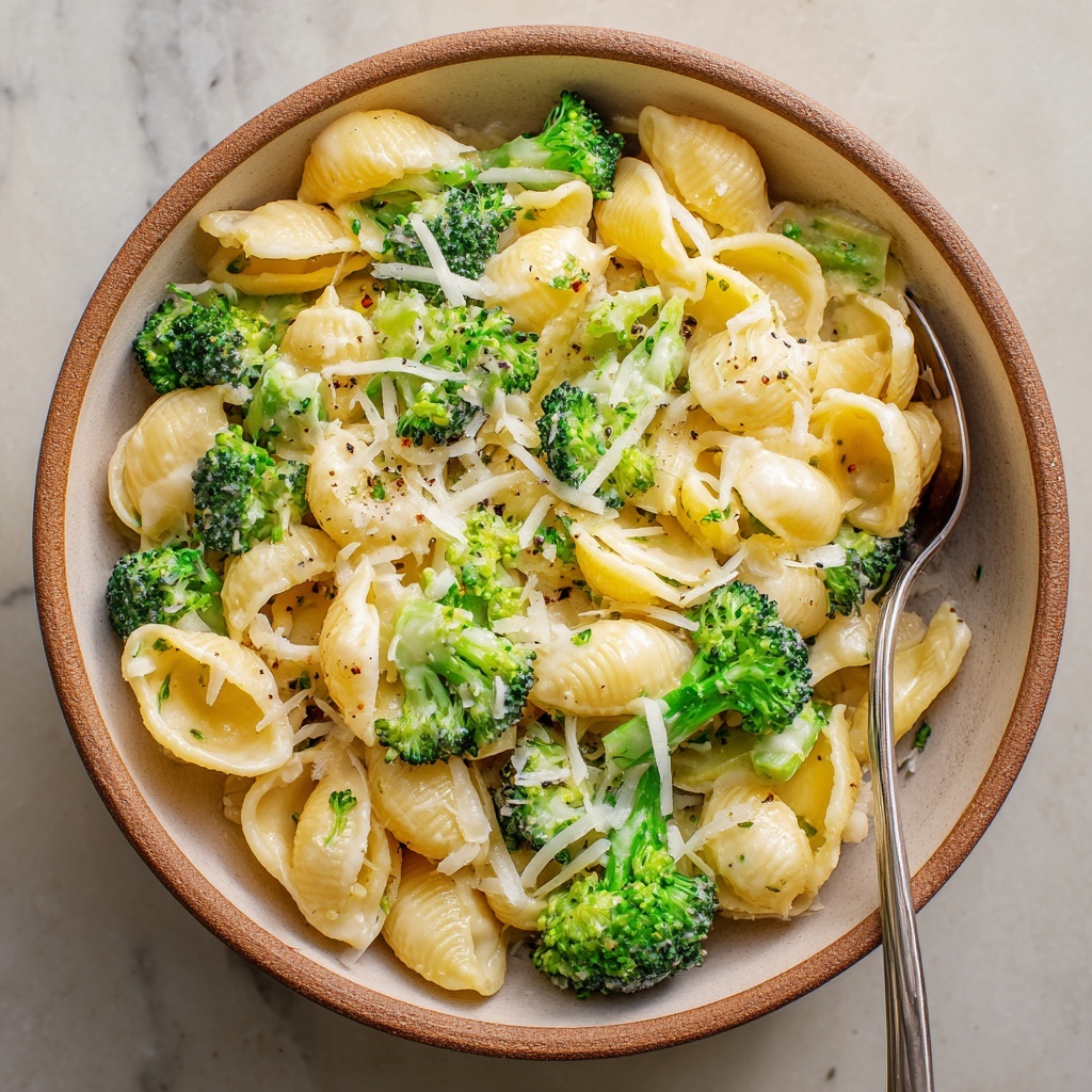 Broccoli and Cheddar Pasta Soup Recipe - Recipe Image