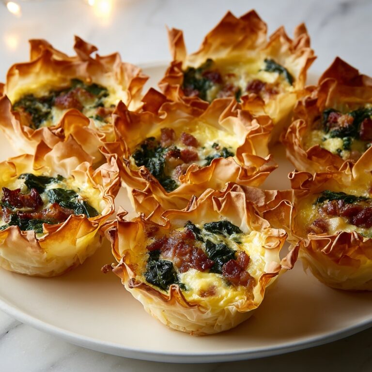 Mini Quiche Cups: Easy Egg Bites in Phyllo or Puff Pastry Recipe