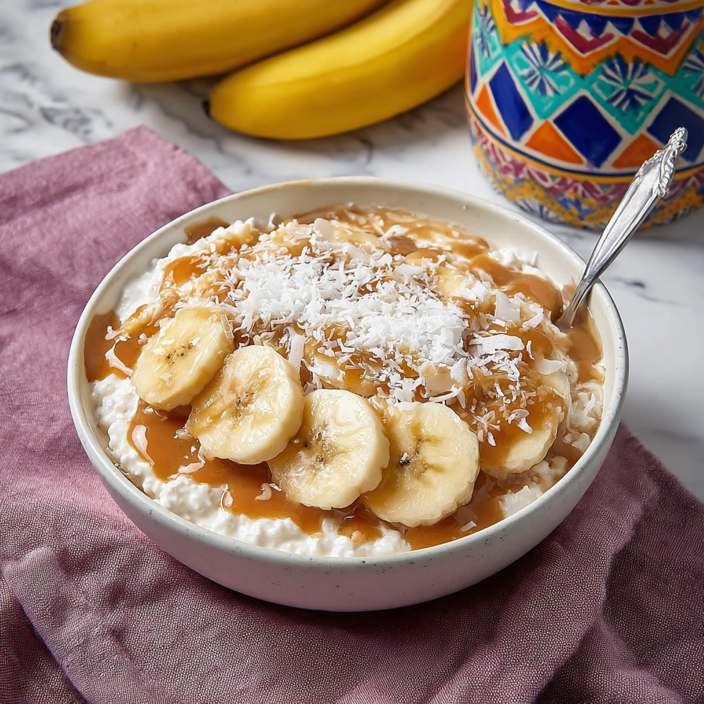 Peanut Butter & Banana Cottage Cheese Bowls Recipe - Recipe Image