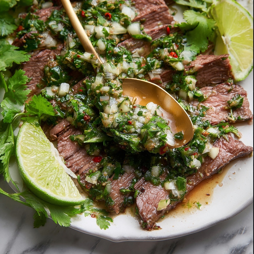 Fresh Chimichurri Sauce Recipe - Recipe Image