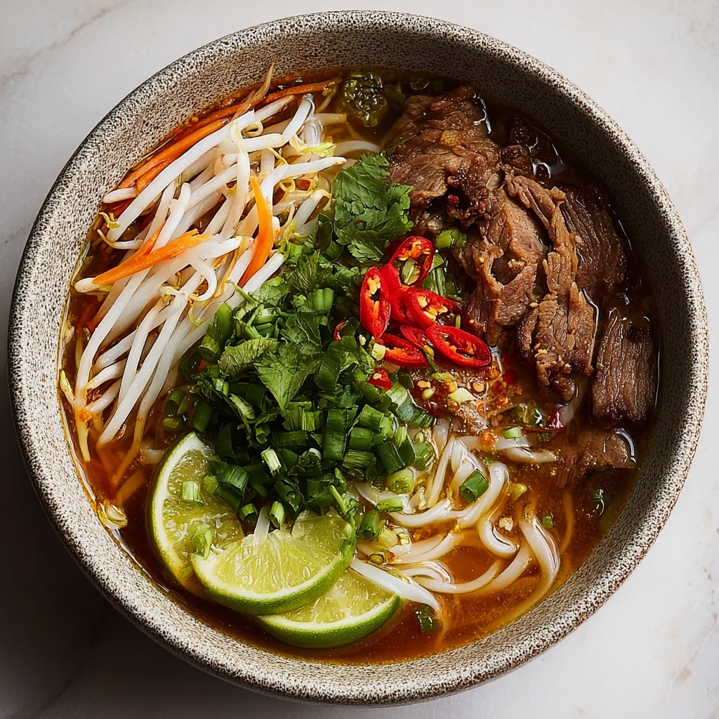 Satay Beef Noodle Soup Recipe - Recipe Image