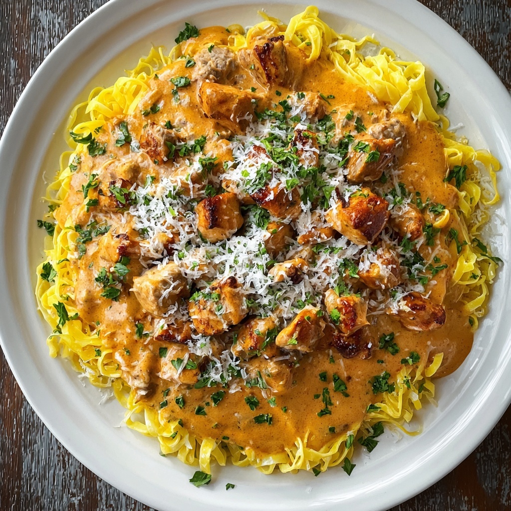 Cowboy Butter Chicken Pasta Recipe - Recipe Image
