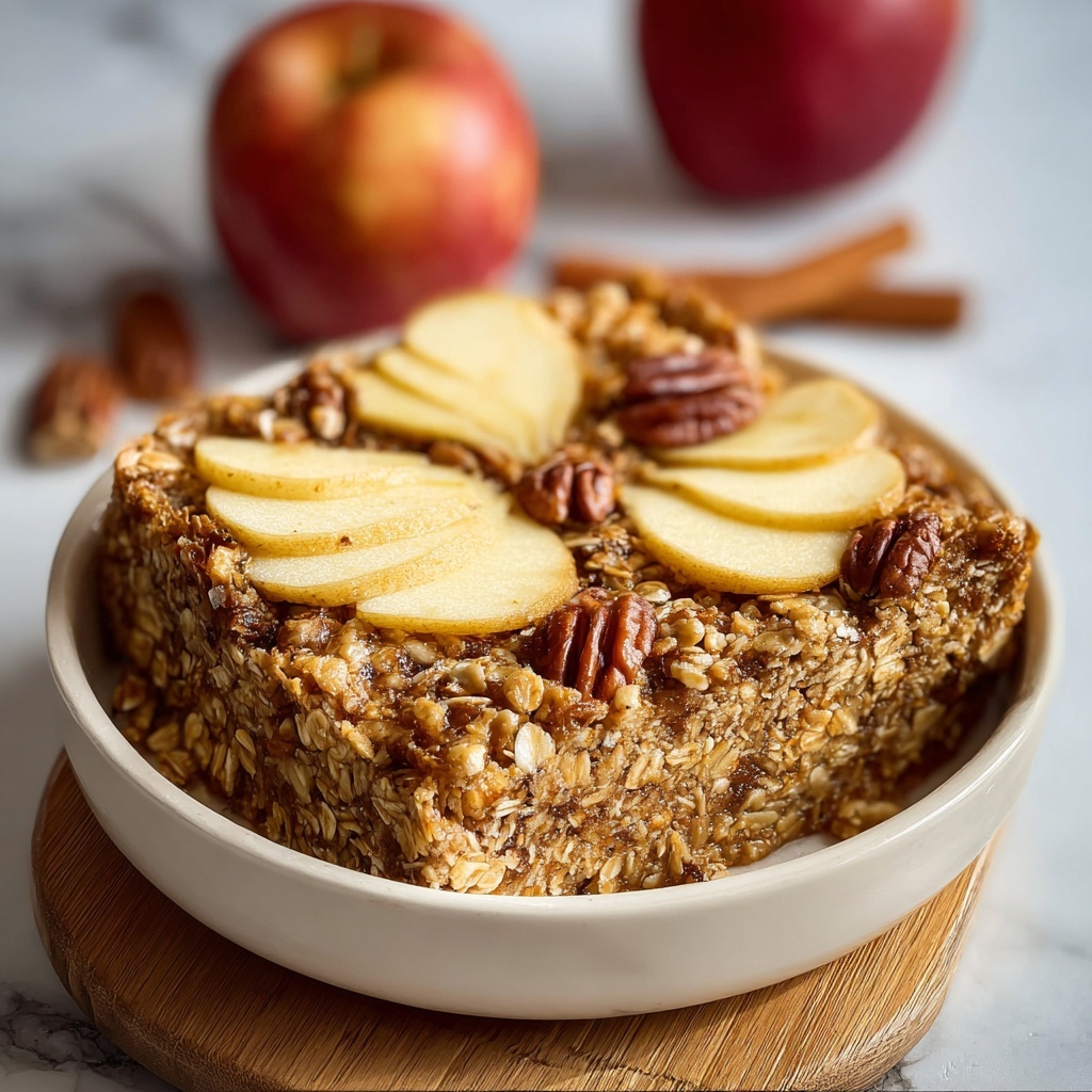 Oatmeal Apple Breakfast Bake Recipe - Recipe Image
