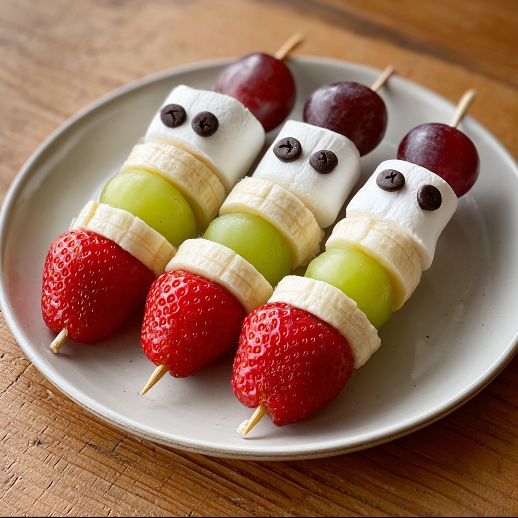 Ghost Fruit Skewers Recipe - Recipe Image
