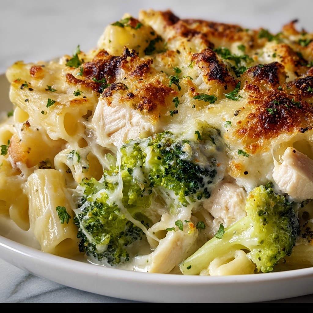 Chicken Broccoli Alfredo Bake Recipe - Recipe Image
