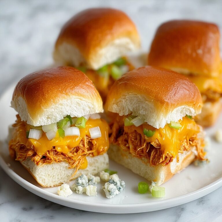 Buffalo Chicken Sliders Recipe