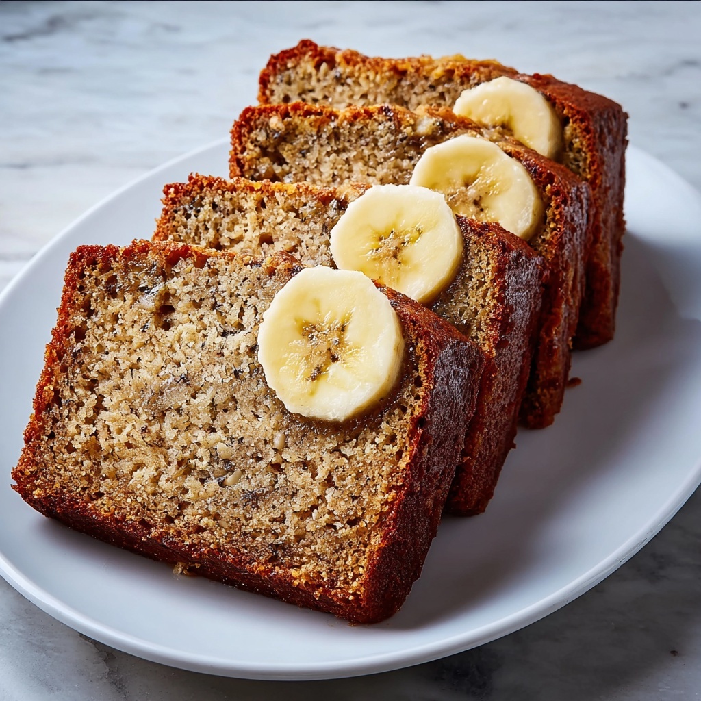 Moist Homemade Banana Bread Recipe - Recipe Image