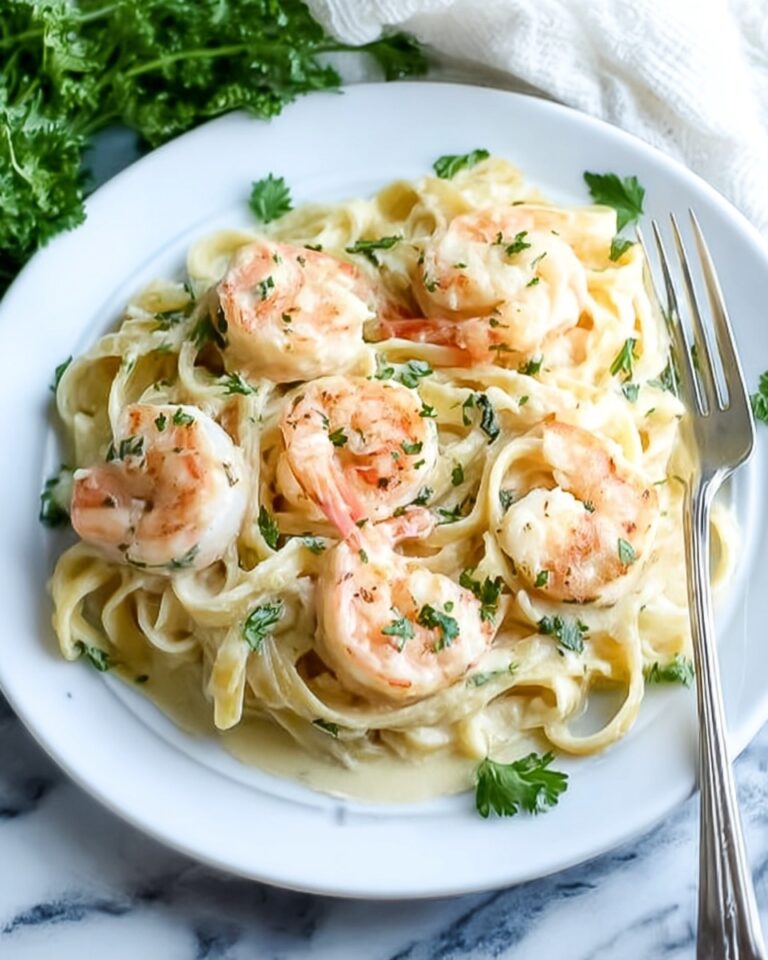 Shrimp Fettuccine Alfredo Recipe