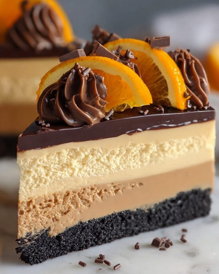 No-Bake Chocolate Orange Cheesecake Recipe
