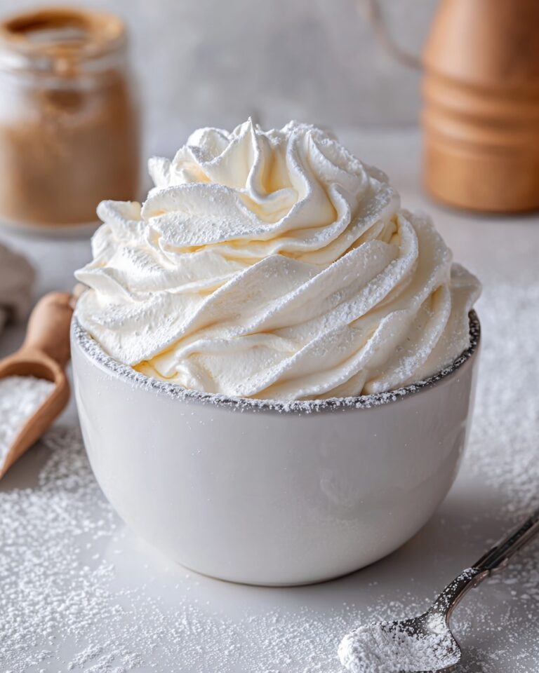 Homemade Whipped Cream Recipe