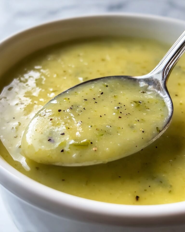 Creamy Zucchini Soup with Parsley Recipe