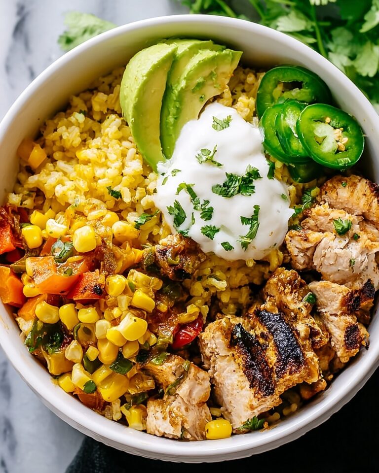 Easy Chicken Fajita Bowls Recipe