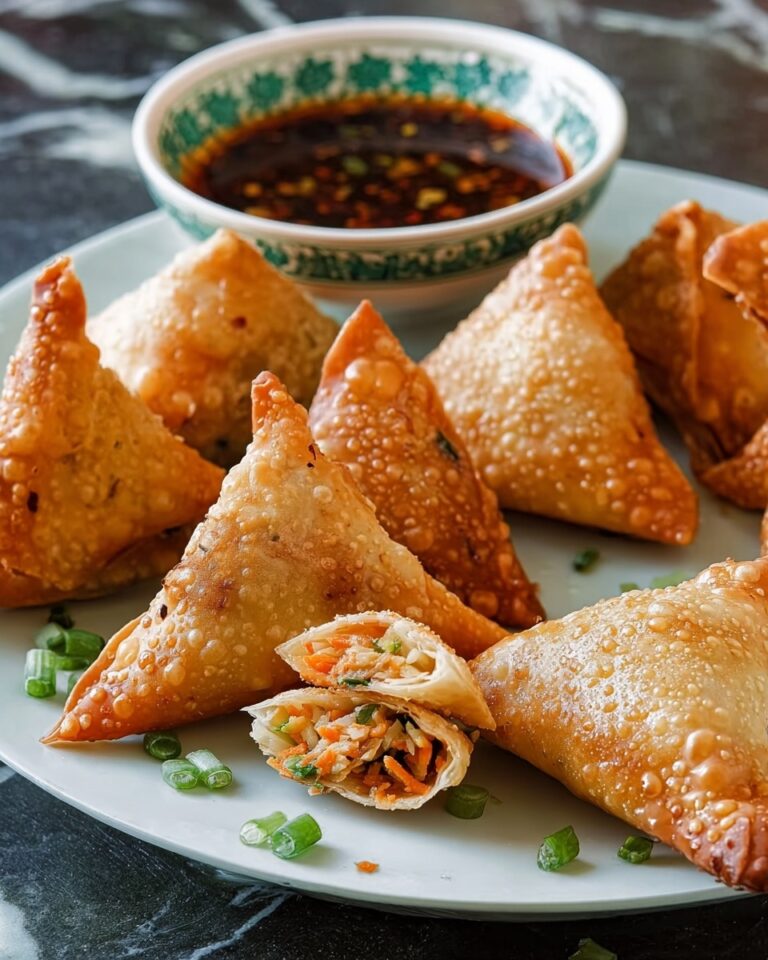Easy Rice Paper Crab Rangoons Recipe