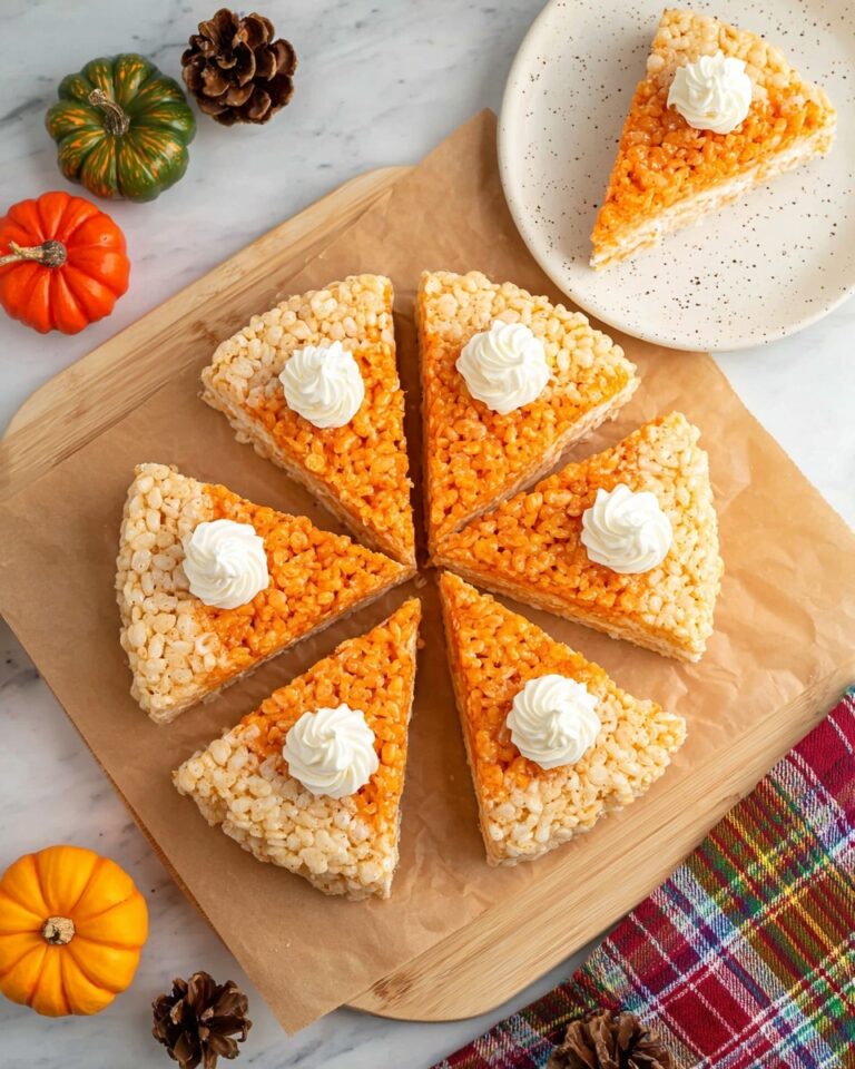 Pumpkin Pie Rice Krispies Treats Recipe
