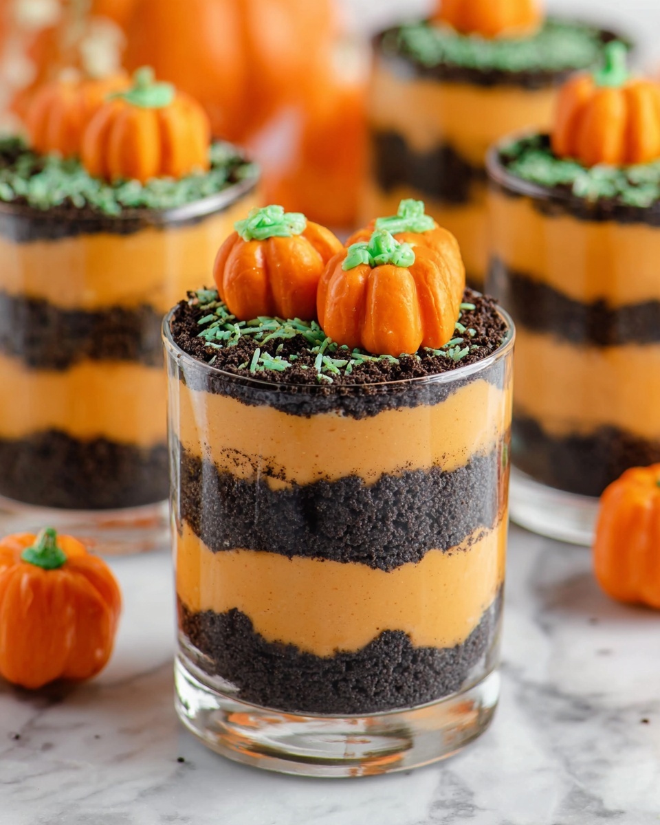 Pumpkin Patch Pudding Cups Recipe - Recipe Image