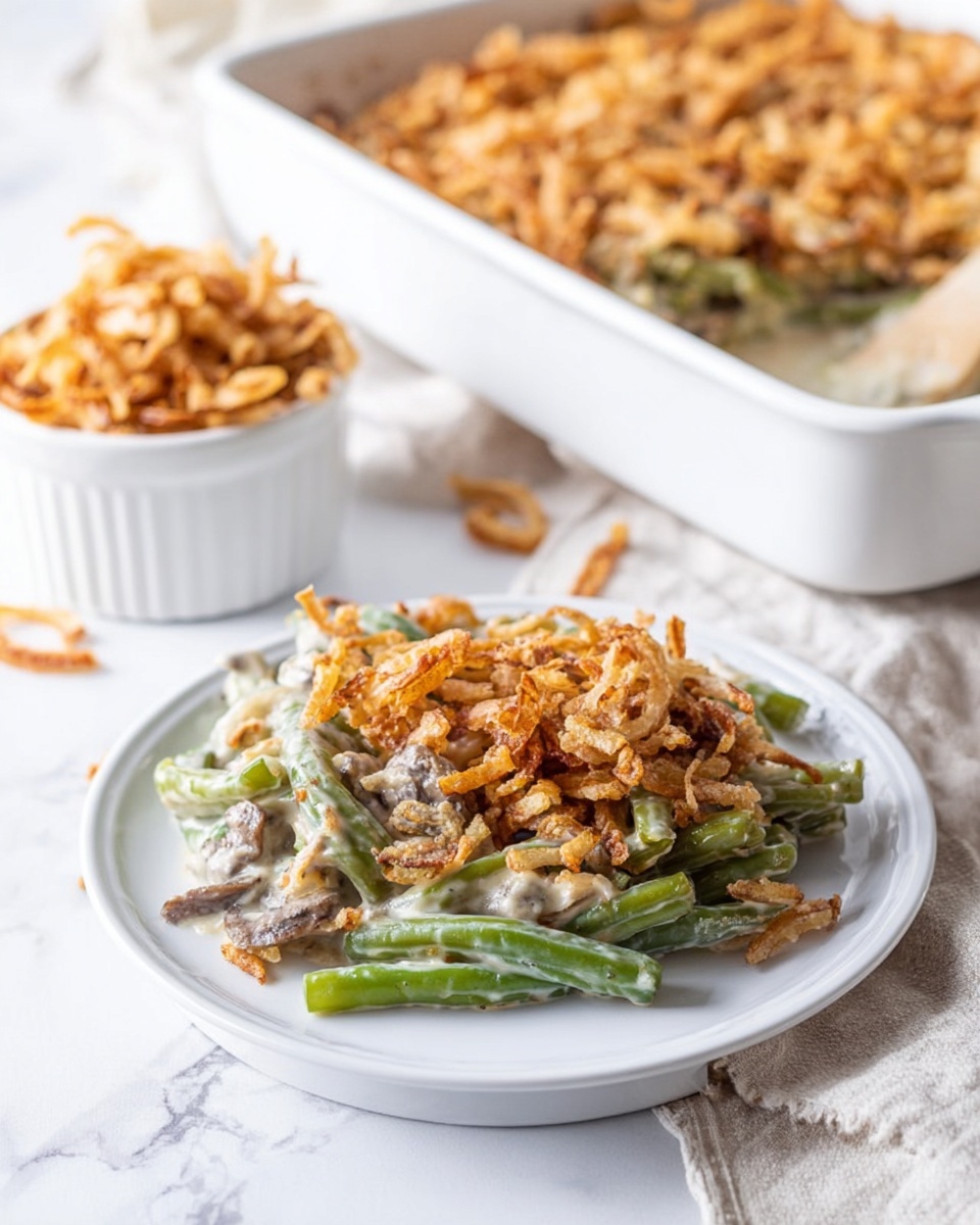 Classic Green Bean Casserole Recipe - Recipe Image