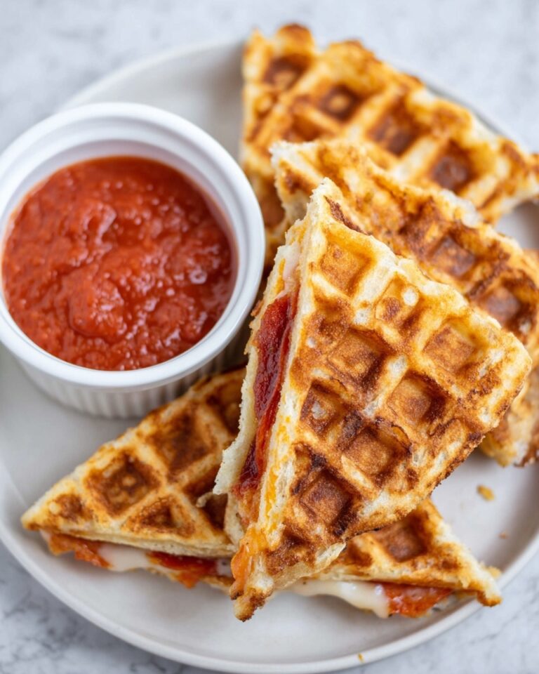 Waffle Pizza Dippers Recipe