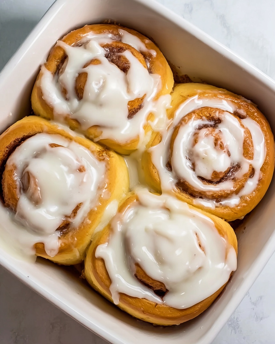 Simple Pumpkin Cinnamon Rolls Recipe - Recipe Image