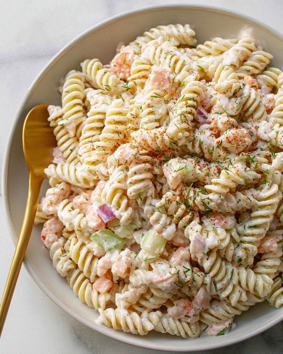 Shrimp Pasta Salad Recipe - Recipe Image