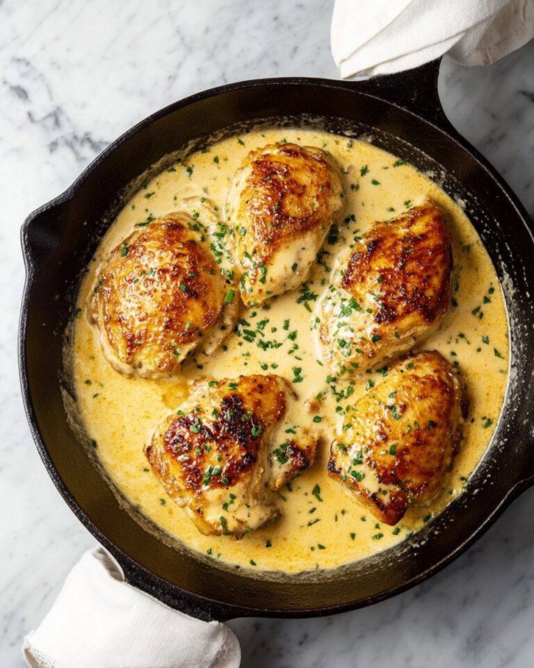 Creamy Honey Mustard Chicken Recipe
