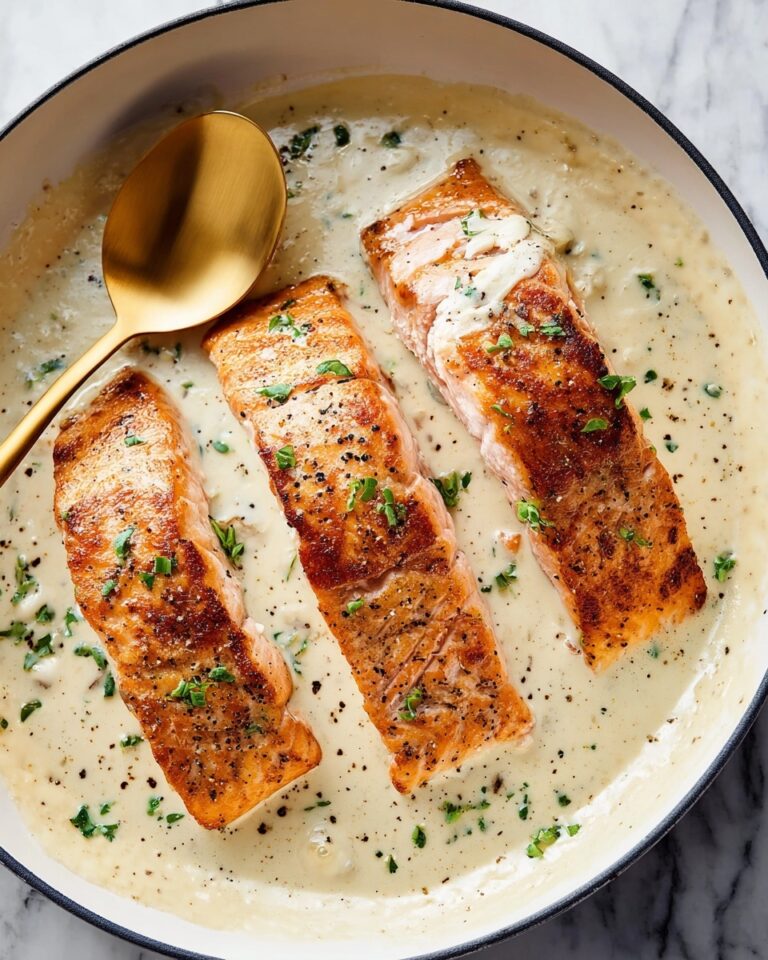 Creamy Garlic Salmon Recipe