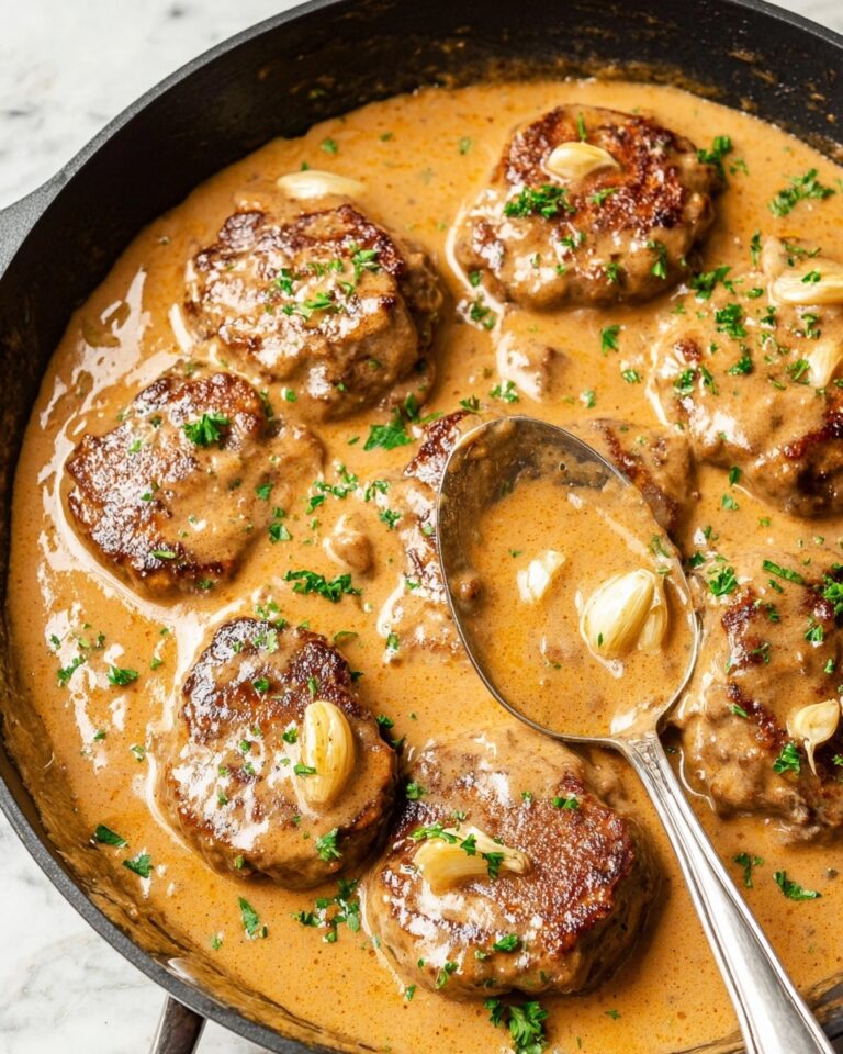 Creamy Garlic Pork Tenderloin Recipe