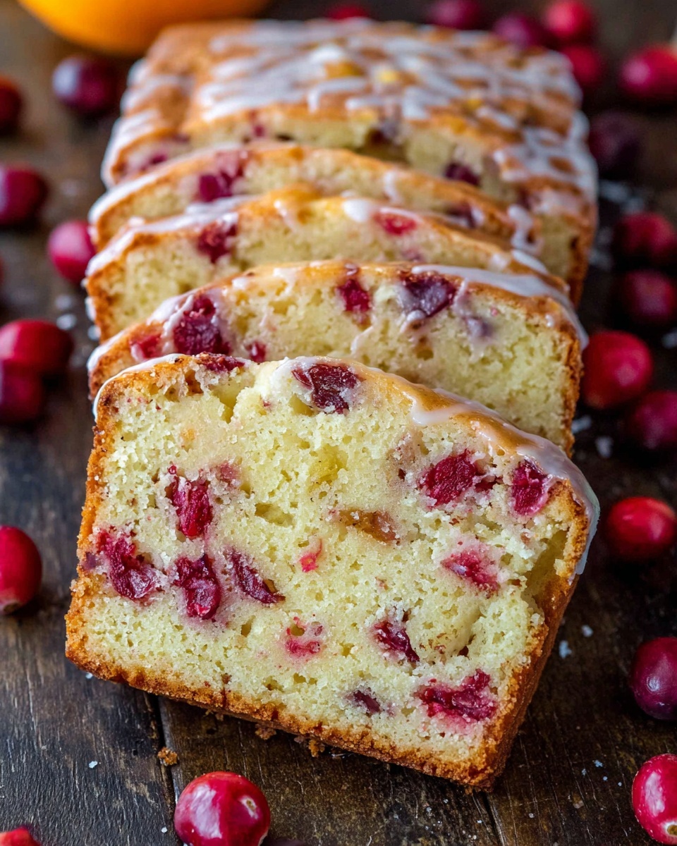 Cranberry Bread with Orange Glaze Recipe - Recipe Image