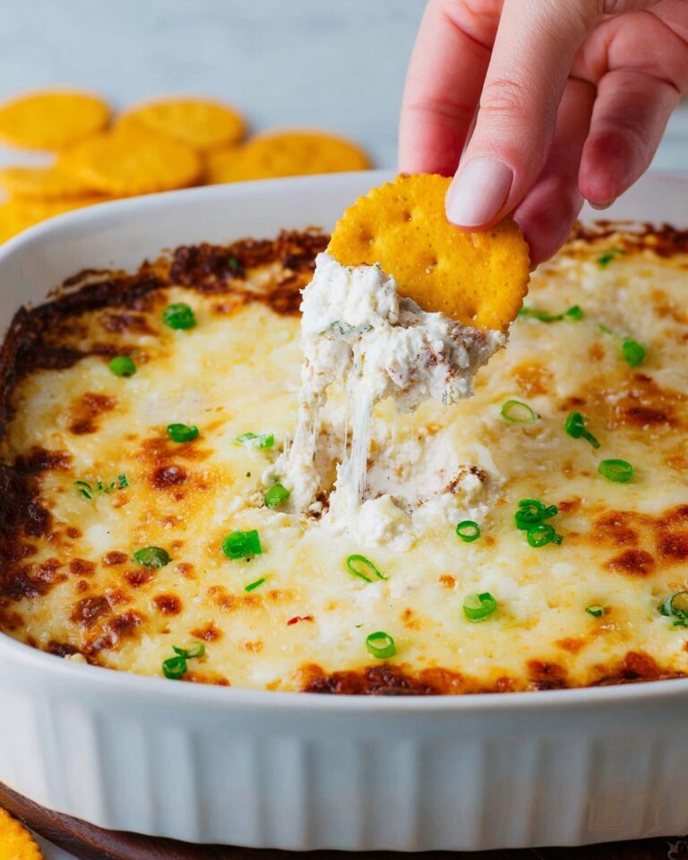Creamy Crab Dip with Mozzarella and Chives Recipe