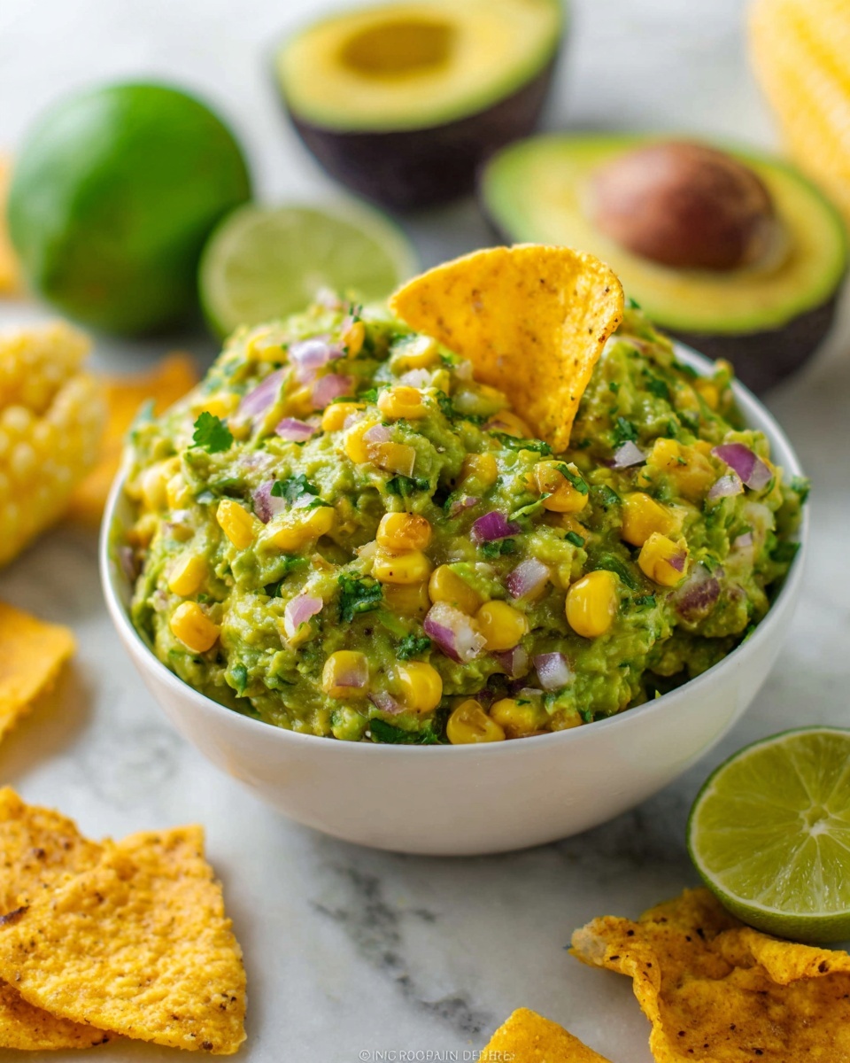 Corn Guacamole Recipe - Recipe Image