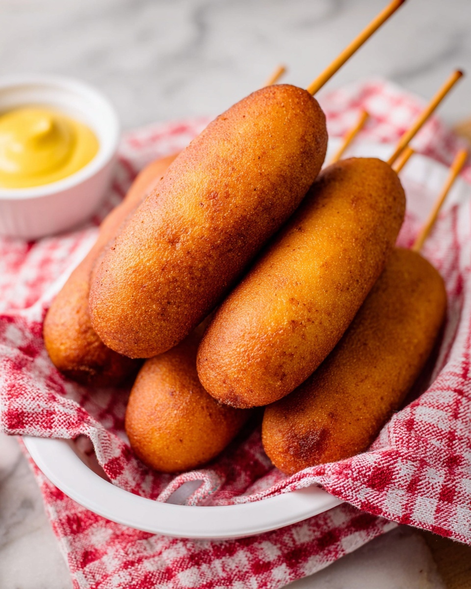 Homemade Corn Dogs Recipe - Recipe Image