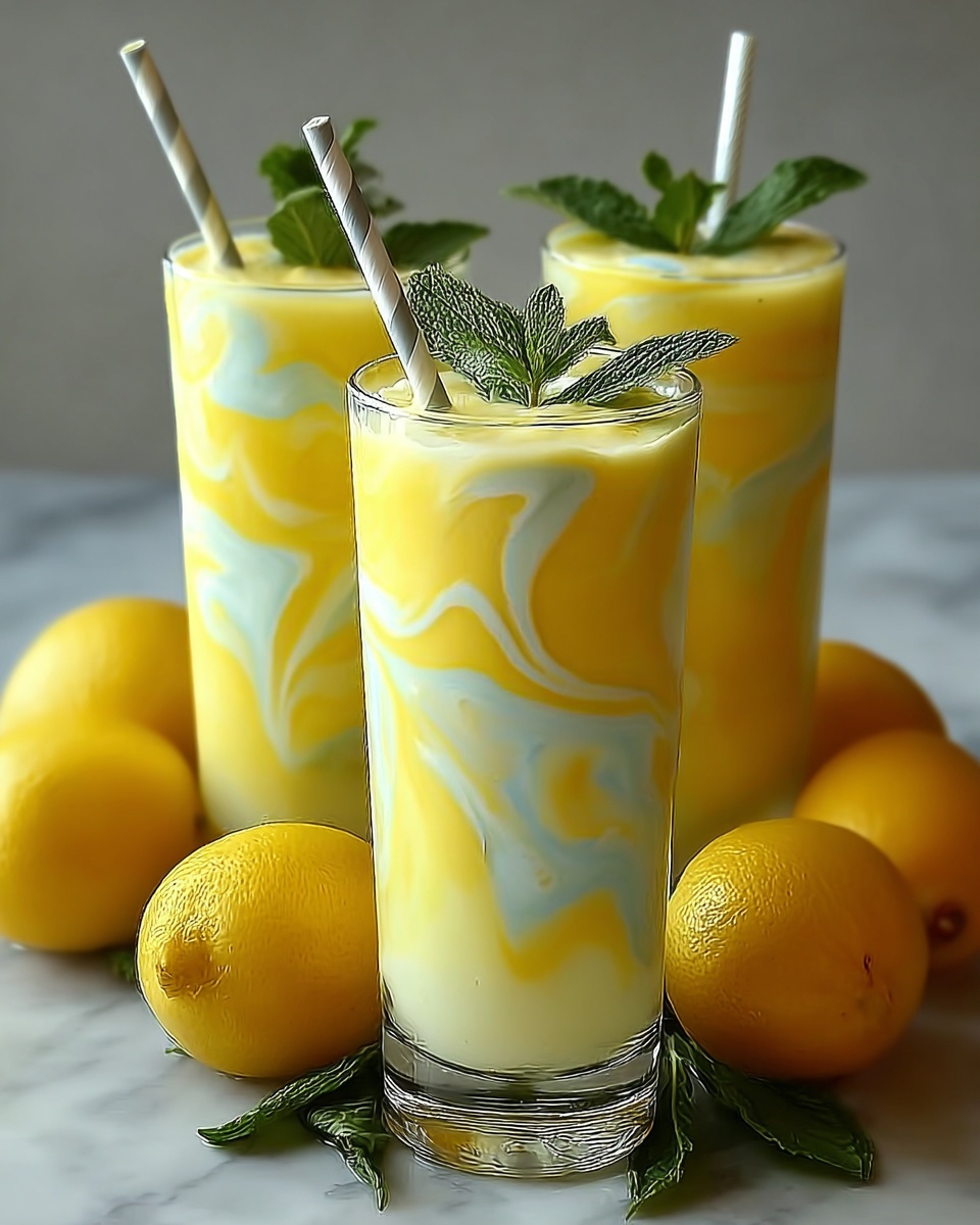 Creamy Condensed Milk Lemonade: A Magic Summer Drink Recipe - Recipe Image