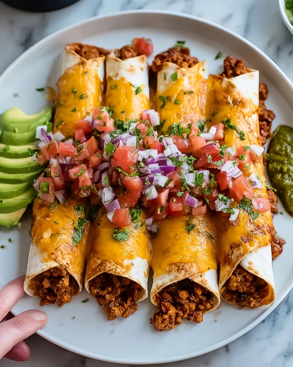 Crispy & Irresistible Homemade Taquitos Recipe - Recipe Image