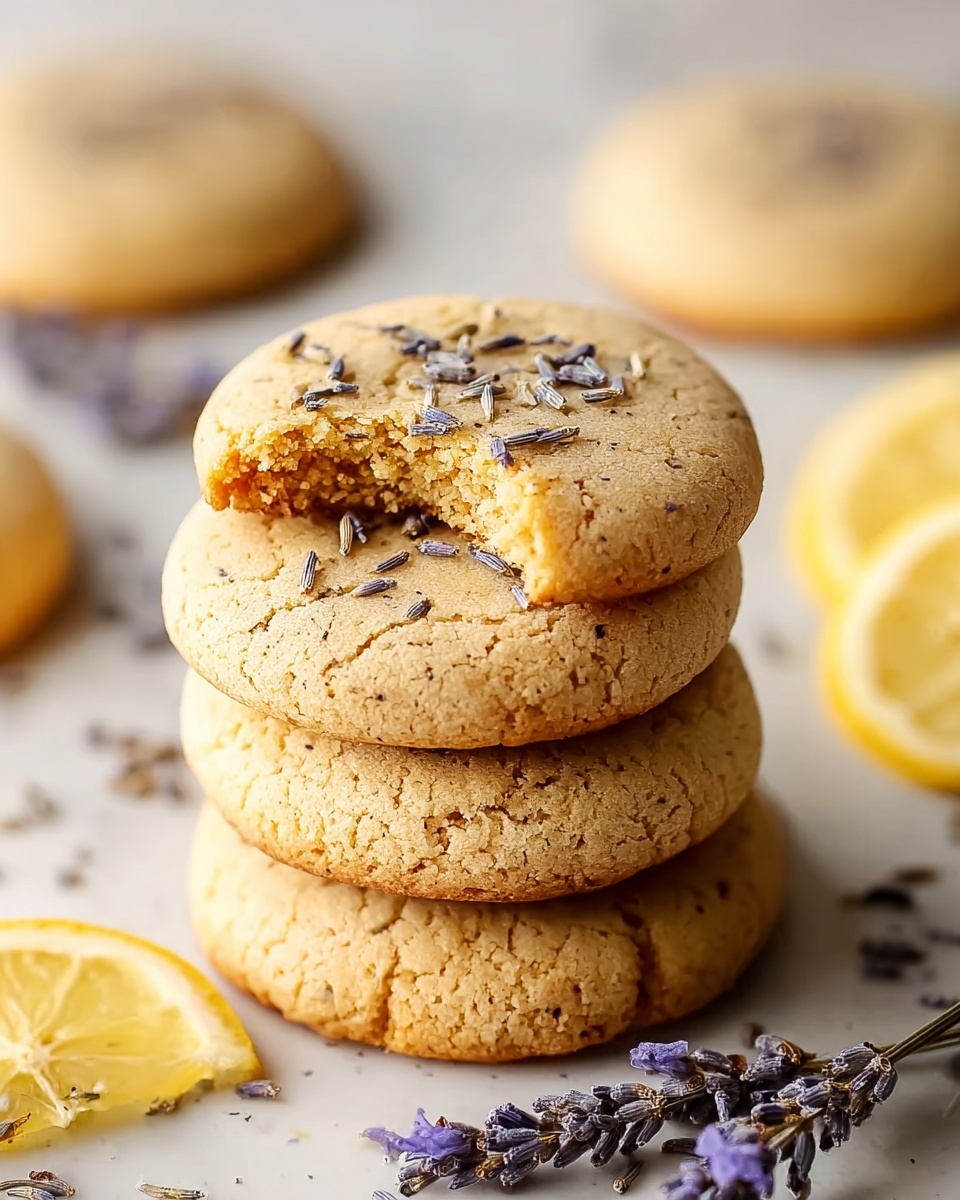Irresistibly Elegant Lemon Lavender Cookies Recipe - Recipe Image