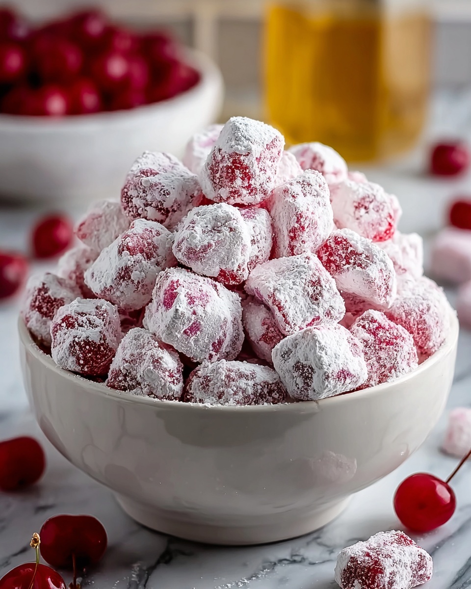 Cherry Cheesecake Puppy Chow Recipe - Recipe Image