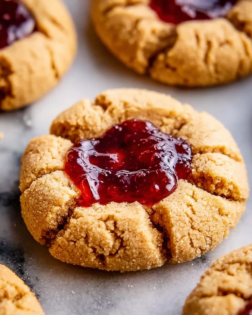 Peanut Butter and Jelly Cookies Recipe - Recipe Image