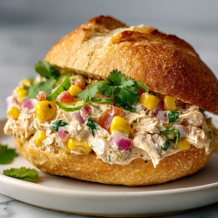 Mexican Chicken Salad Sandwiches Recipe