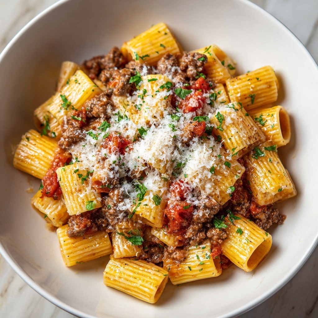 Sweet Italian Sausage Rigatoni Recipe - Recipe Image