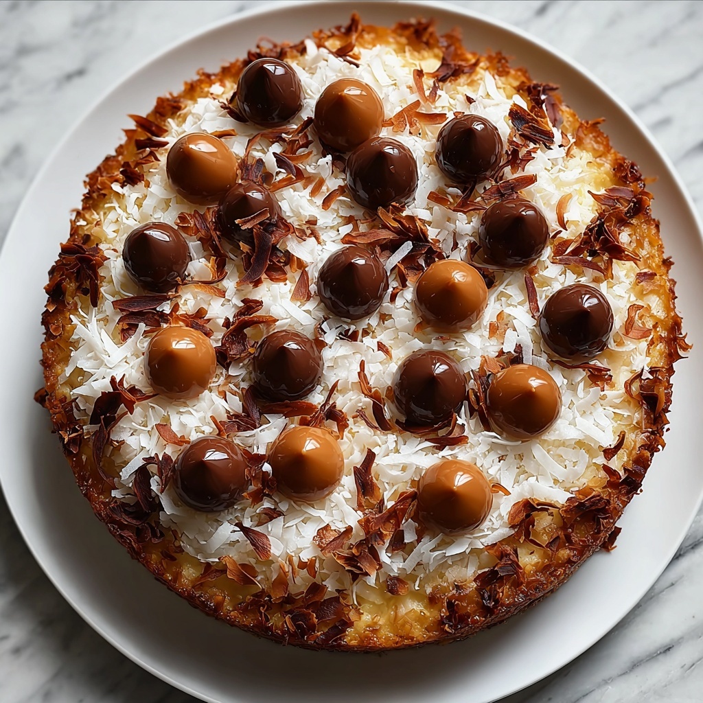 Samoas Cookie Pie Recipe - Recipe Image