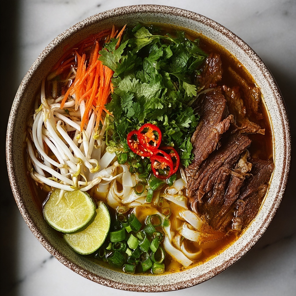 Satay Beef Noodle Soup Recipe - Recipe Image