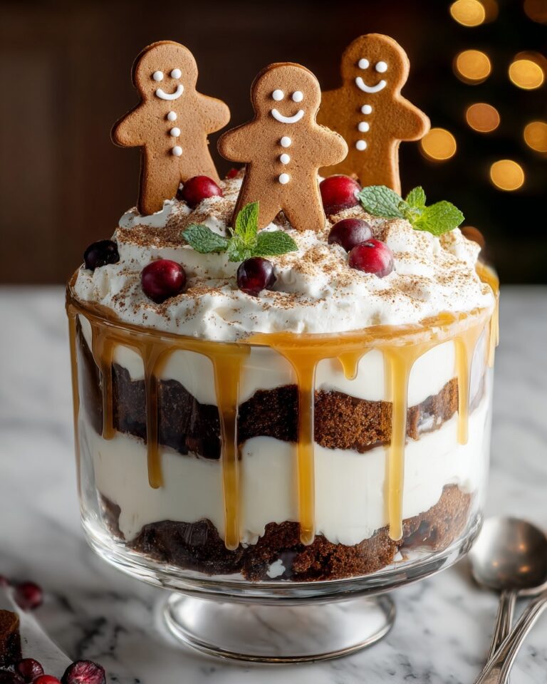 Festive Gingerbread Trifle Recipe