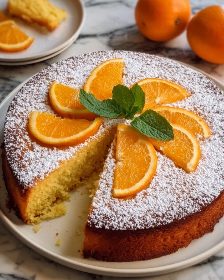 Orange Cardamom Olive Oil Cake Recipe