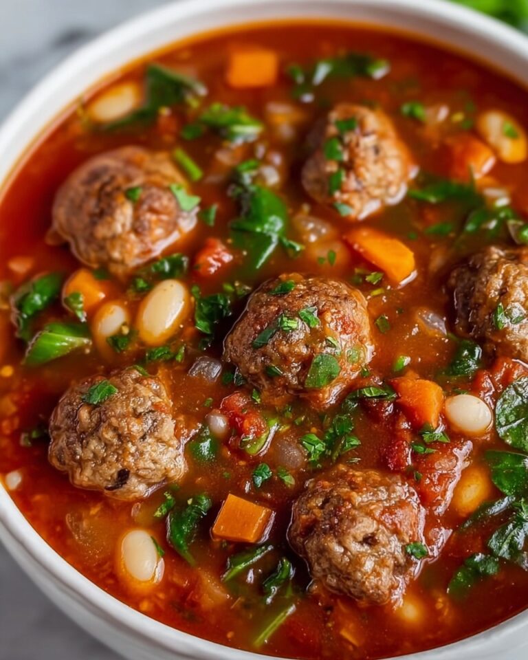 Italian Meatball Soup Recipe