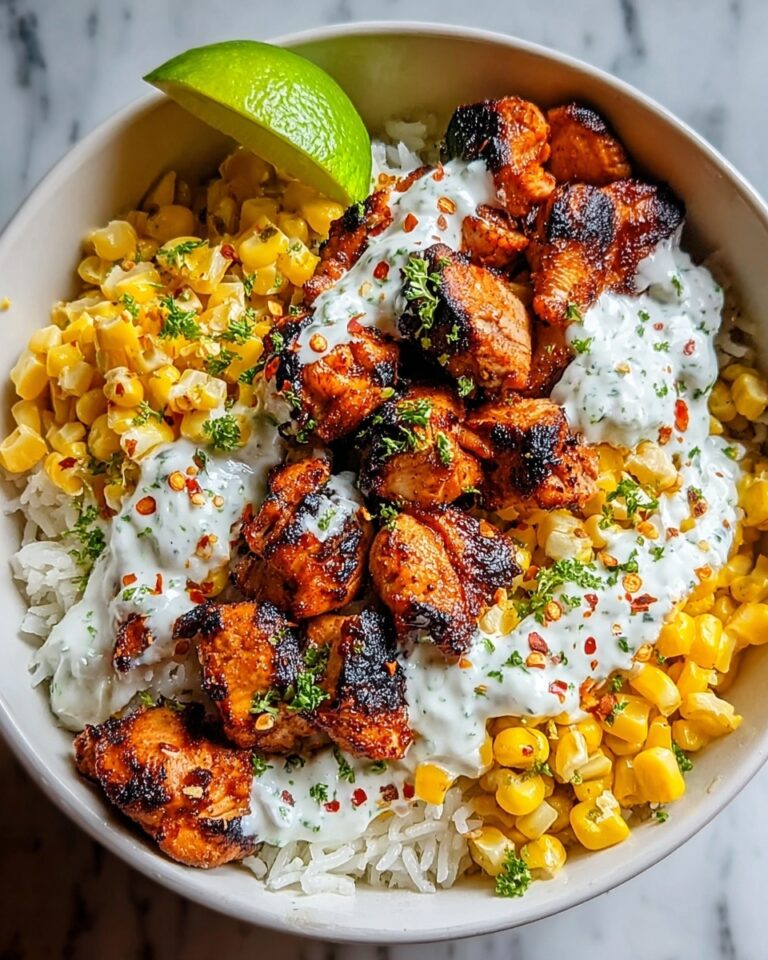 Street Corn Chicken Rice Bowl Recipe