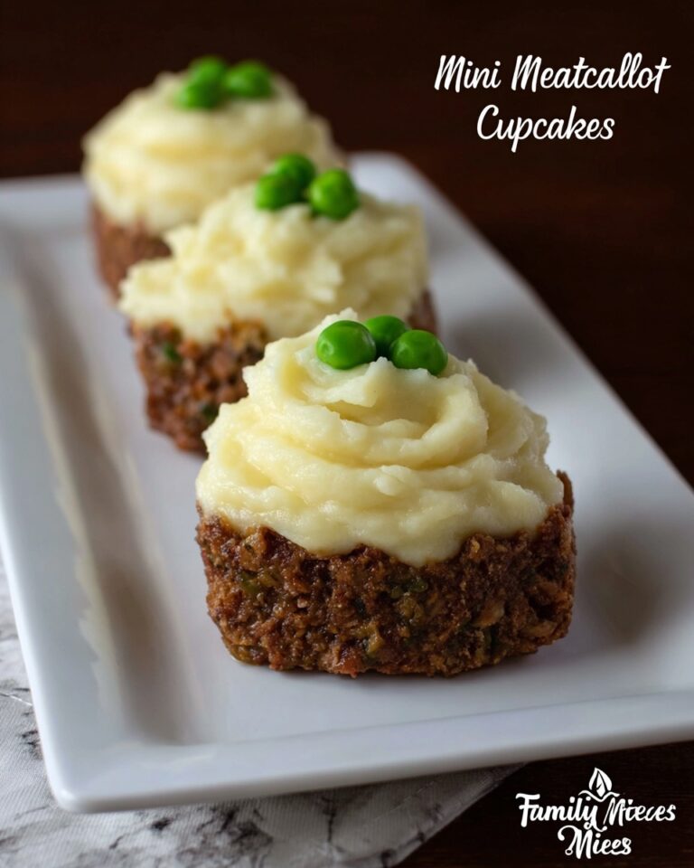 Mini Meatloaf Cupcakes Recipe